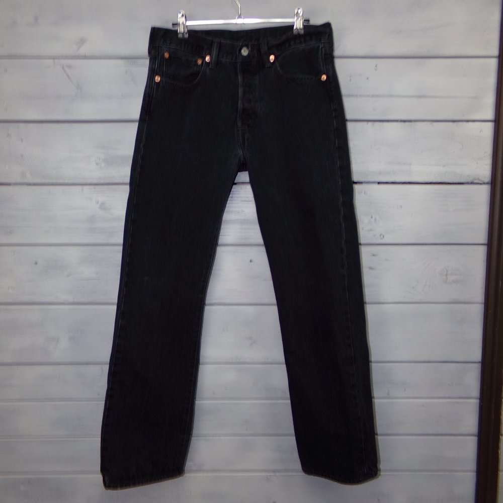Levi's-501 XX-Black-32 X 32-Very Good Condition